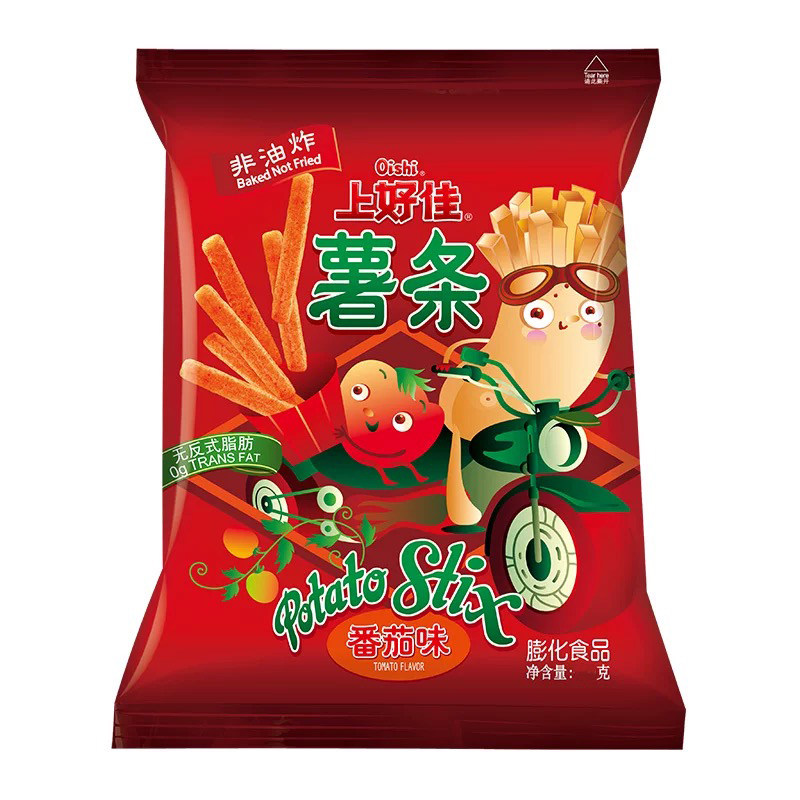 上好佳薯条番茄味原味70g