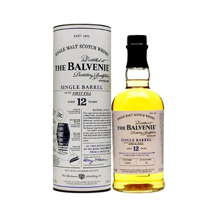 Balvenie 百富12年单桶单一麦芽威士忌700ml英国进口洋酒行货正品
