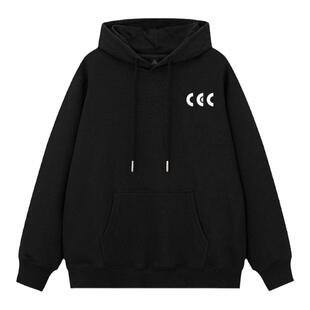 CHANCECHANCE KimChan美式街头连帽卫衣男复古cec高街上衣外套潮