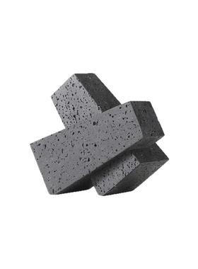 丹麦Audo Converge书挡书立装饰摆件熔岩石几何艺术样板房软装正