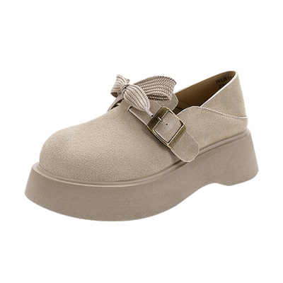 红蜻蜓小皮鞋新款春季勃肯鞋真皮