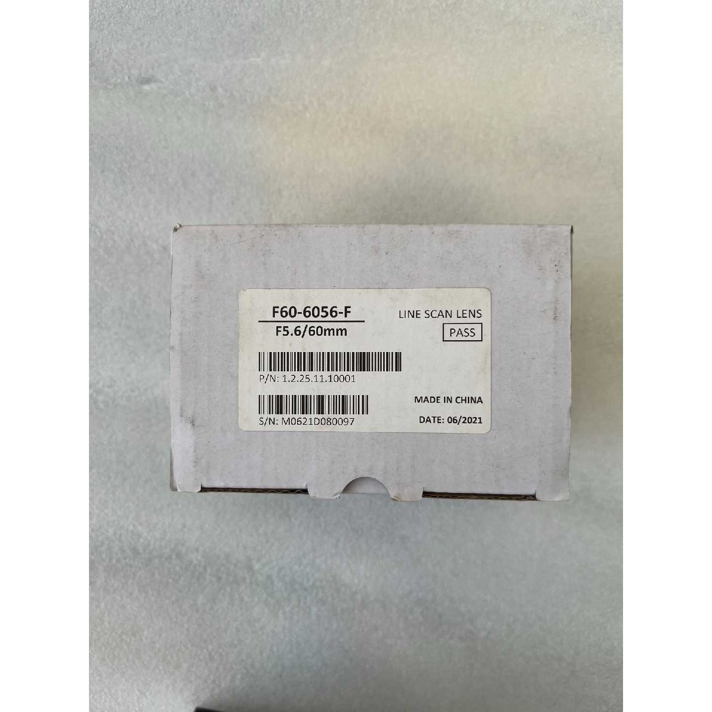 线扫相机镜头F60-6056-F，60mm，接口是尼康F口，