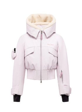 VECVEC滑雪服套装冬季保暖羽绒防风防水耐磨户外休闲运动时尚少女