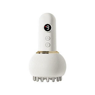 电动经络刷拔罐器家用刮痧神器疏通经络全身通用揉肚子腹部按摩仪