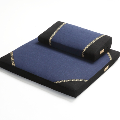 正念棉麻提花加厚禅修蒲团垫