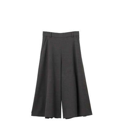 组曲羊毛适宜简约气质风格弹力喇叭裤女ONWARD