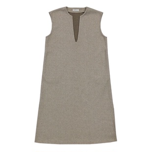 SELECTMOCA by SON 博主合作款深V领无袖马甲连衣裙外搭10007392