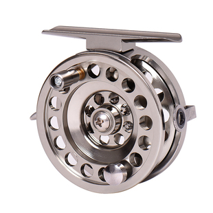 全金属前打轮渔线轮铝合金CNC阀钓轮飞蝇轮DIY改装矶竿飞钓轮渔轮