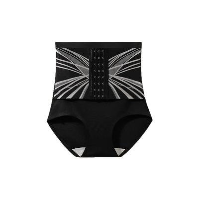 强力收小肚子排扣高腰收腹内裤