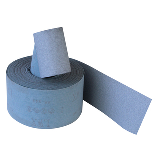 4寸植绒自粘砂布卷自粘拉绒砂纸架方形植绒打磨抛光沙纸干磨砂纸