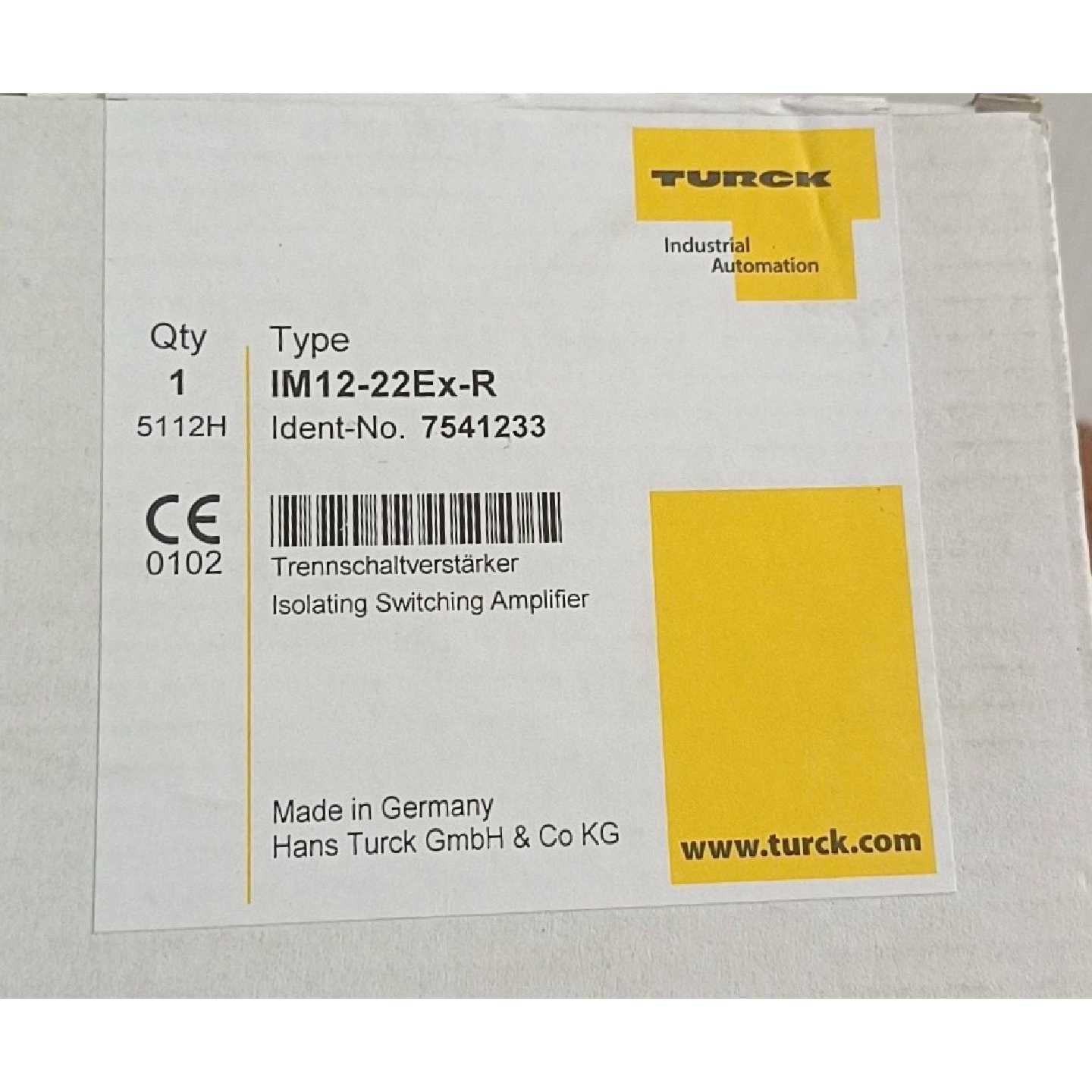 议价TURCK图尔克安全栅IM1222EXR全新包装齐全维修