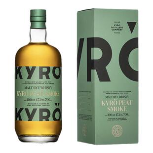 烟熏 岚博泥煤威士忌 芬兰进口纯黑麦威士忌洋酒 KYRO peat smoke