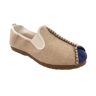 纯麻草编鞋复古手工麻鞋云南大理民族风牛筋软底坡跟文艺情侣鞋男