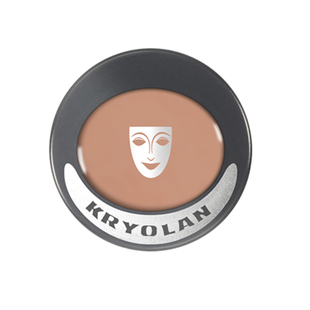 KRYOLAN德国面具歌剧魅影单色粉底膏遮瑕膏滋润高度遮瑕持久15g