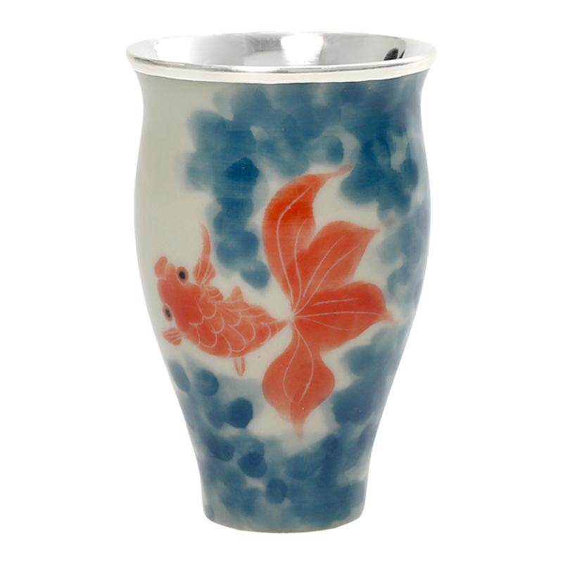 恋物志纯银999足银中式茶杯