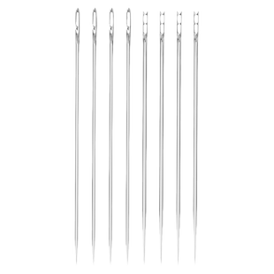 家用免穿针老人不用穿线的针手工缝衣服缝纫针补衣服盲人针带针筒