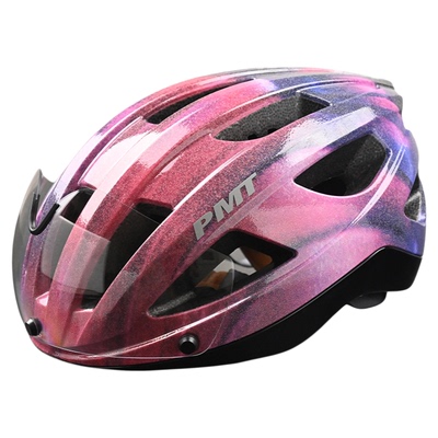 PMT公路车骑行头盔磁吸风镜变色山地自行车安全盔帽装备男女GOLF