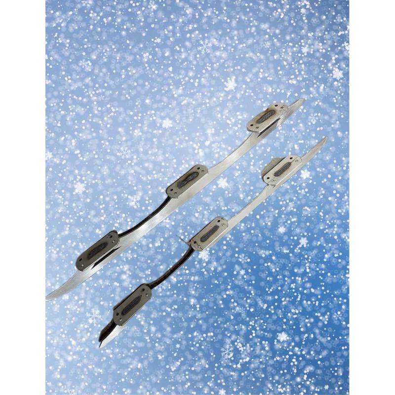 冬季爬犁刀片 加长爬犁冰刀底 冰爬犁滑冰车刀片 爬犁专用