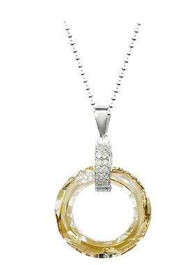 饰品水晶短款韩国版时尚风吊坠