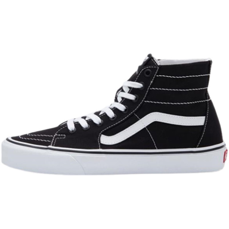 VANS范斯SK8高帮黑白休闲板鞋