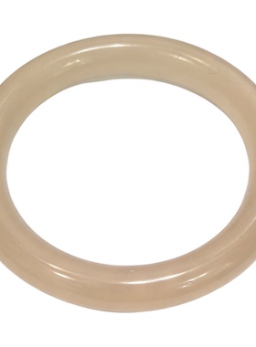 藕粉西柚粉少女款年轻天然玉镯