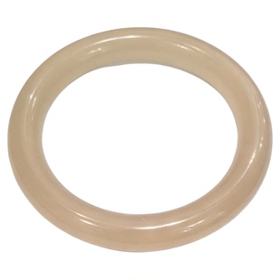 天然玉镯少女款年轻粉色圆条阿富汗玉手镯真玉藕粉西柚粉翡翠珠宝