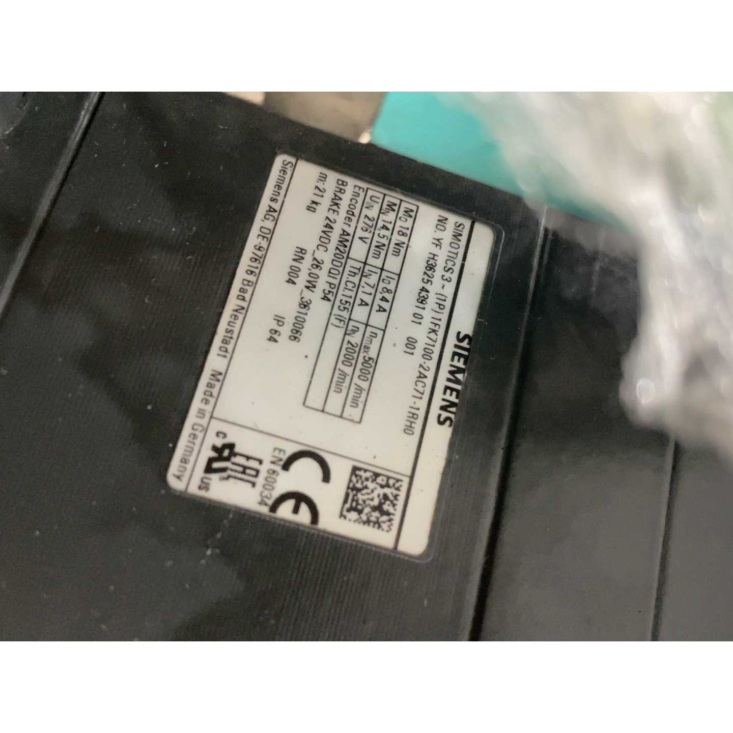 【议价-可维修】西门子 电机 1FK7100-2AC71-1RH0 全新/二手均有