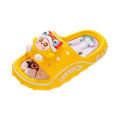 幼儿园男孩室内外静音凉拖鞋夏