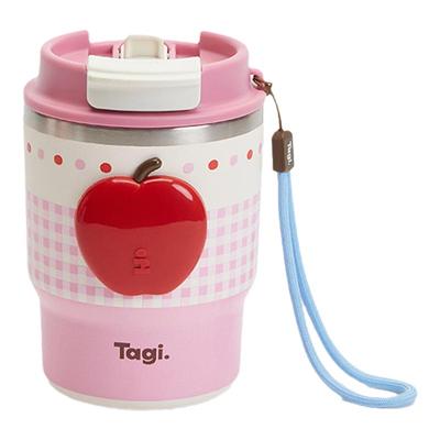 Tagi.想象苹果手拎不锈钢随行杯
