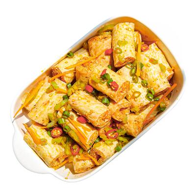 豆棍豆肠炸串火锅食材干货豆制品