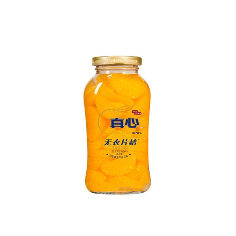 真心罐头橘子罐头248g罐装