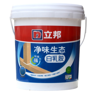立邦净味生态白乳胶大桶木工板胶粘木头专用胶强力家具手工DIY胶