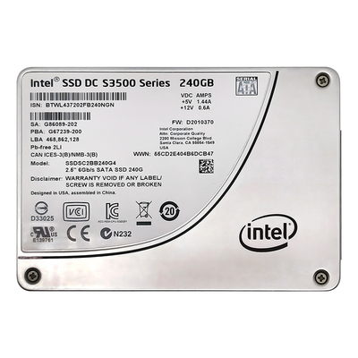英特尔S3500240G企业级固态硬盘