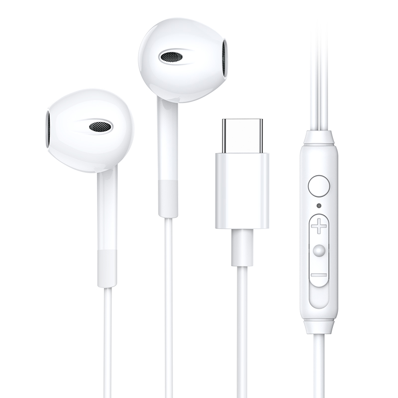 耳机有线入耳式高音质type-c接口3.5mm圆孔适用华为小米oppo荣耀
