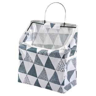 布艺收纳挂袋壁挂墙挂式宿舍墙上储物袋门后浴室挂衣袋神器置物袋