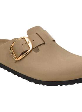 BIRKENSTOCK勃肯涂油皮包头拖鞋