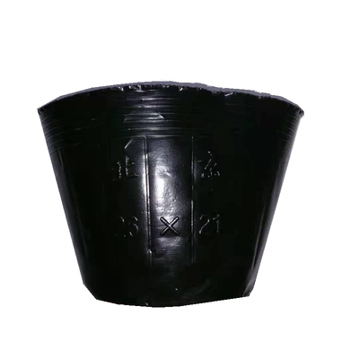 一次性黑杯子多功能营养钵塑料育苗盆大小软花盆黑碗营养袋育苗杯