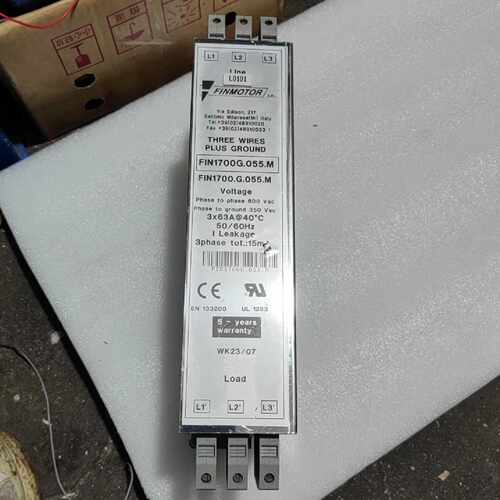 议价FlNMOTOR滤波器FlN1700G055.M拆机维修