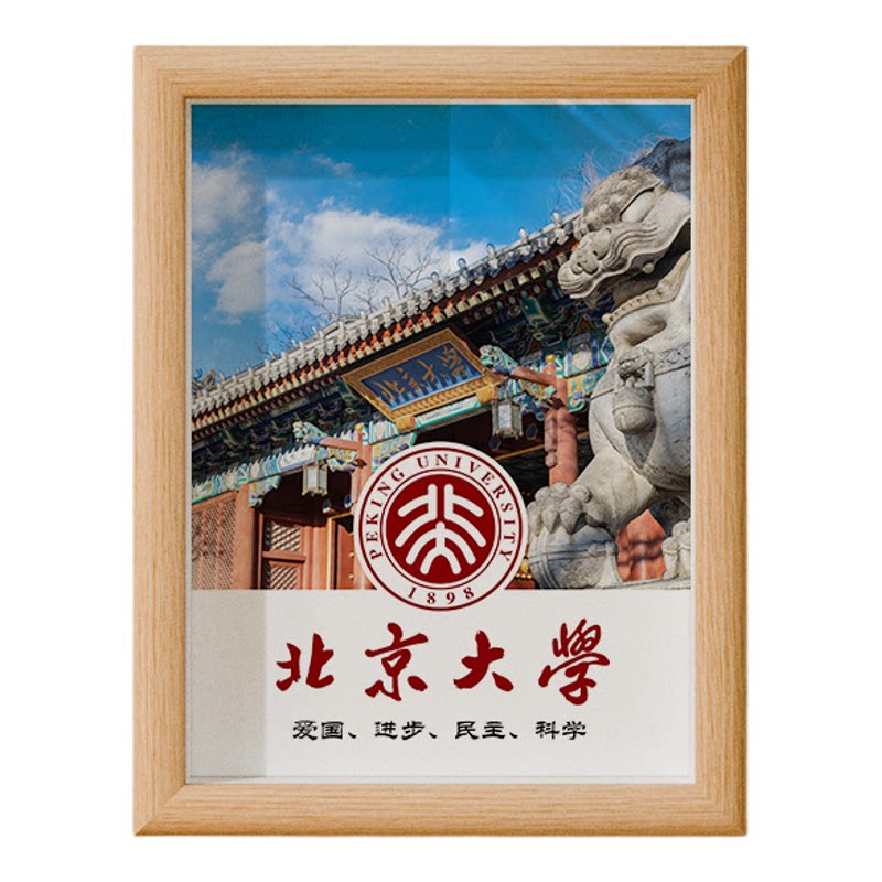 中国十大名校名牌大学励志相框