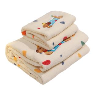 默默爱 可爱干发帽浴巾超强吸水速干女2026新款比全棉毛巾不掉毛