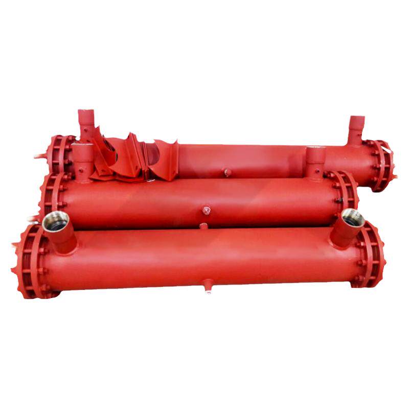 冷水机蒸发器壳管式工业水空调模块机换热器空气能热交换器双12匹