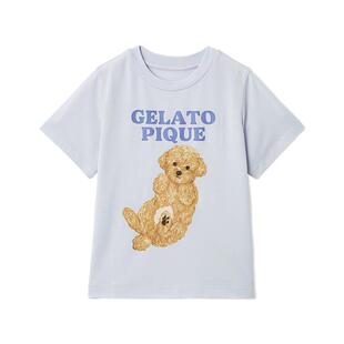gelato pique26春夏新品儿童睡衣翻肚皮小狗短袖T恤PKCT261416