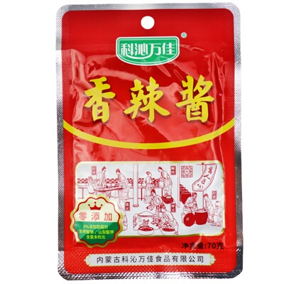 科沁万佳香辣酱70克炖鱼烤肉