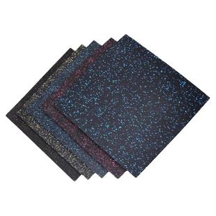 健身房橡胶地垫减震垫子地胶缓冲隔音地板杠铃地胶拼接运动室内