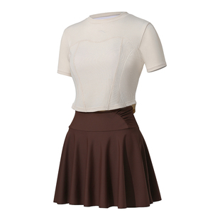 安踏分体泳衣女款海边度假保守显瘦女士泡温泉泳衣套装2025新款