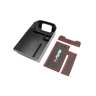 适用丰田威兰达2020-25款荣放RAV4扶手箱储物盒托盘改装置物收纳