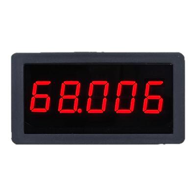 超低压降5位高精度直流数显毫微安电流表头正负0-70mA10A自动量程