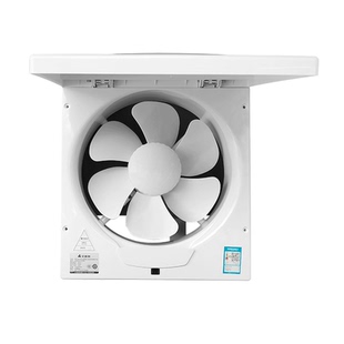艾美特排气扇10寸抽油风扇排风扇厨房换气方形油烟抽风机窗式家用