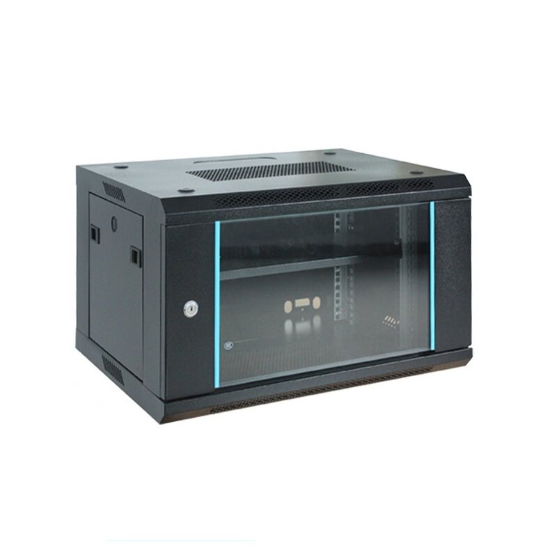 壁挂网络机柜 家用挂墙交换机柜小型2U6u9u12u弱电壁挂式机柜加厚板材机房机箱柜路由器硬盘机柜