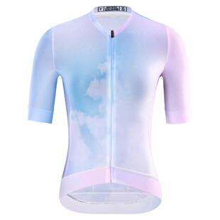 XINTOWN星恒新款粉蓝骑行服女套装公路车骑行服女高弹速干透气